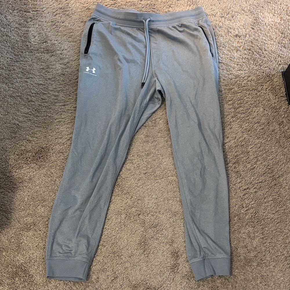 Under Armour Men's Light Gray Joggers
